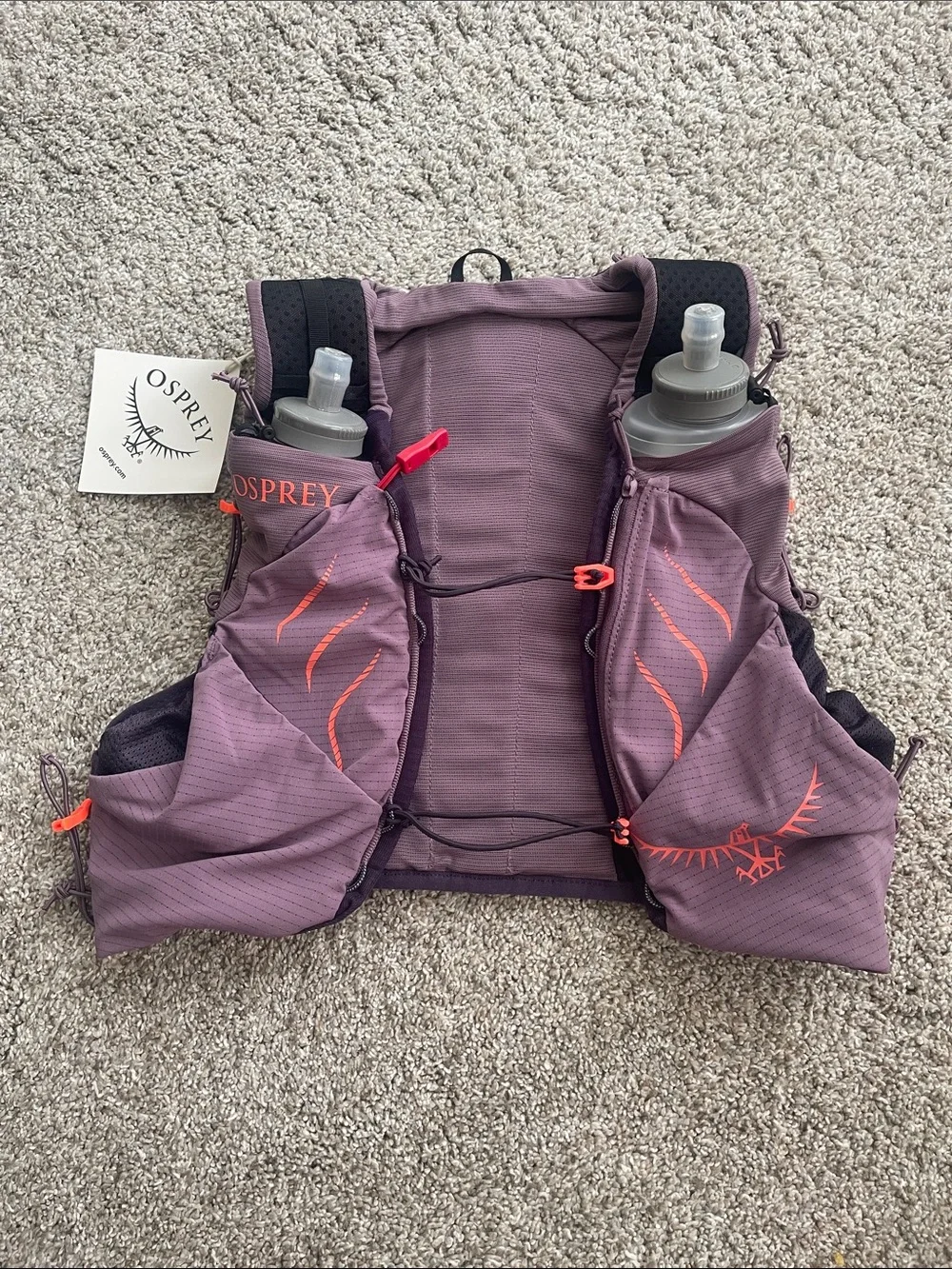 Osprey women’s Dyna Pro 7 Run Hydration Vest - size Medium, color Purple Dusk